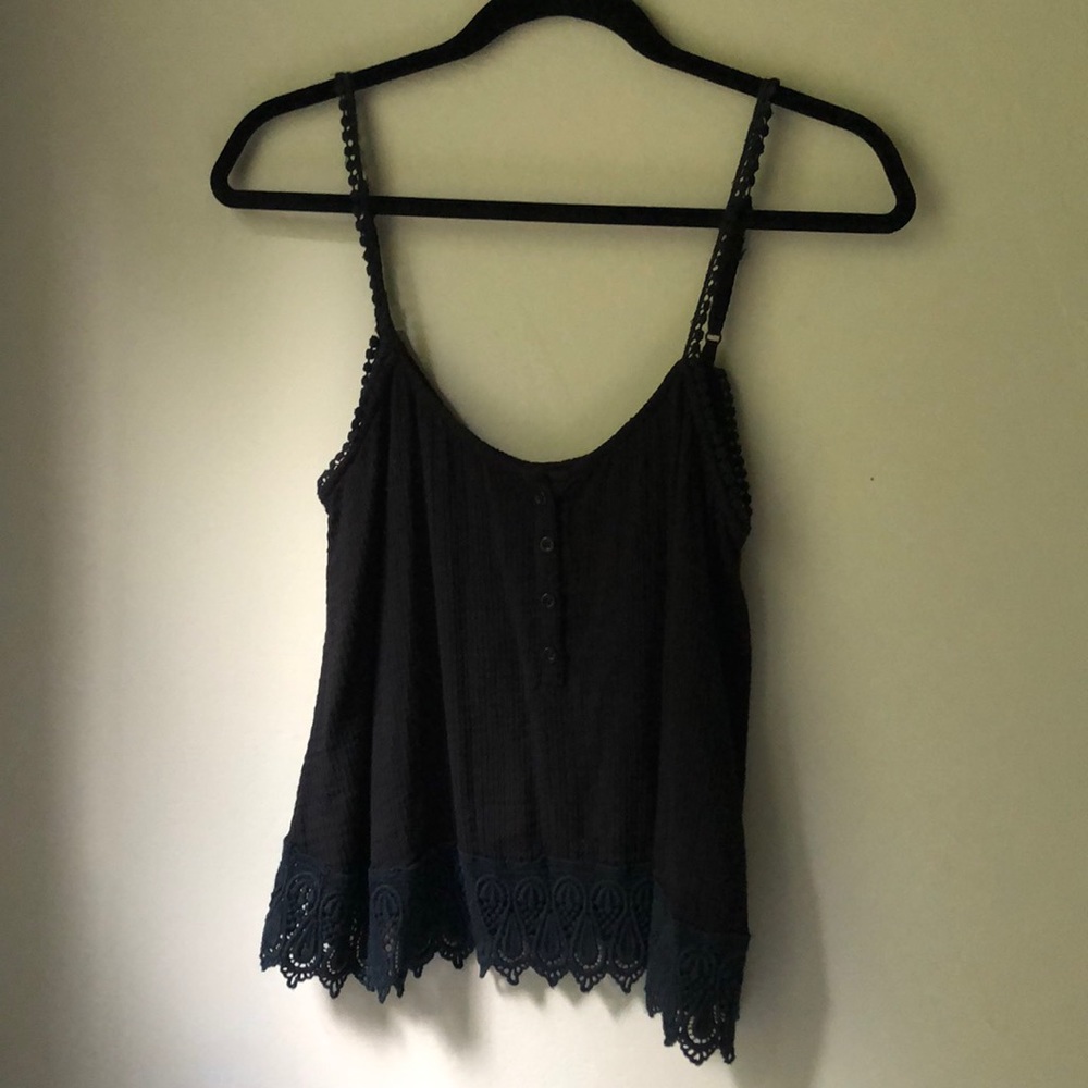 Volcom black tank top